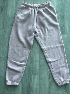 Cozy Light Pink Sweatpants